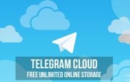Telegram Cloud storage