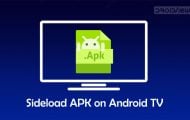 sideload apk android tv