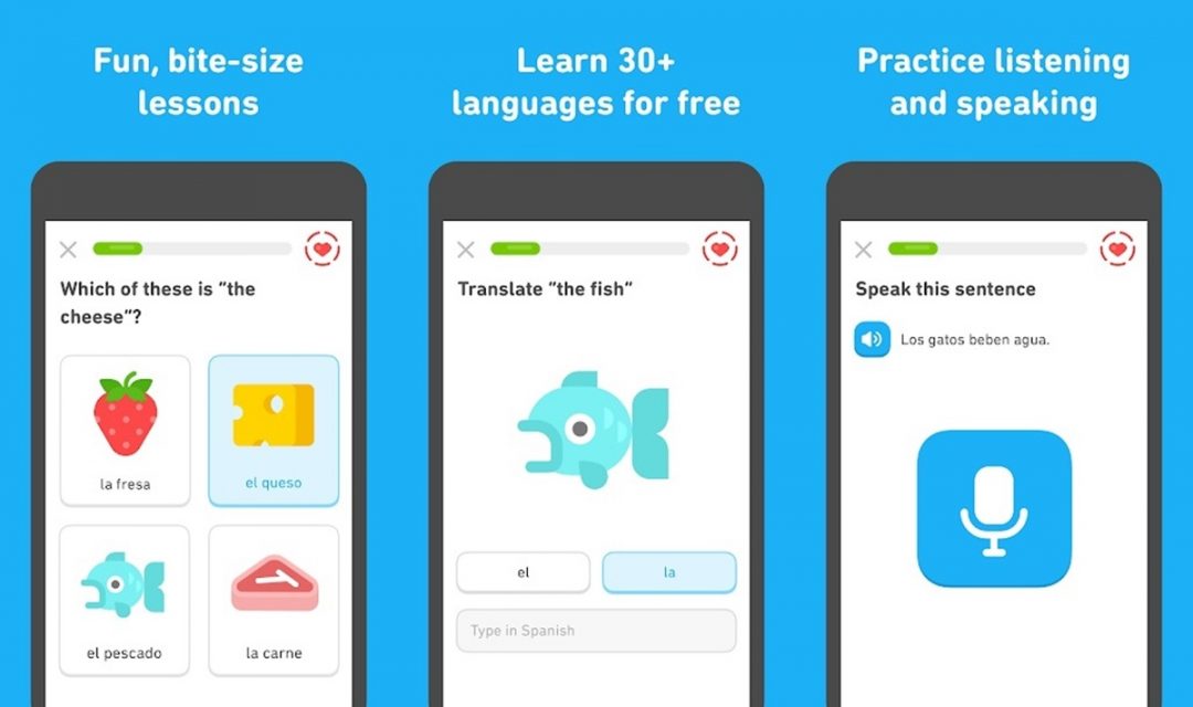 Duolingo english learning app